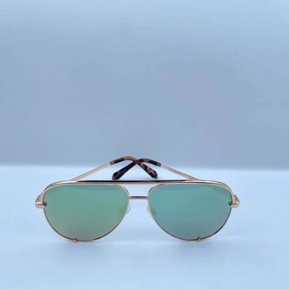 Rare Quay Australia High Key Rose Mint Polarized Aviator  display picture 2